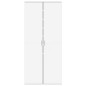 vidaXL Schuhschrank Weiß 80×39×178 cm Holzwerkstoff vidaXL Schuhschrank Weiß 80×39×178 cm Holzwerkstoff
