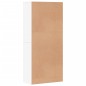 vidaXL Schuhschrank Weiß 80×39×178 cm Holzwerkstoff vidaXL Schuhschrank Weiß 80×39×178 cm Holzwerkstoff