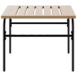 vidaXL Outdoor-Satztische 2 Stk. Braun und Schwarz Stahl vidaXL Outdoor-Satztische 2 Stk. Braun und Schwarz Stahl