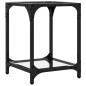 vidaXL Couchtische mit Glasplatte 2 Stk. Transparent 40x40x40 cm Stahl vidaXL Couchtische mit Glasplatte 2 Stk. Transparent 40x40x40 cm Stahl