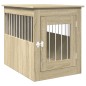 vidaXL Hundekäfig im Möbelstil Sonoma-Eiche 55x75x65 cm Holzwerkstoff vidaXL Hundekäfig im Möbelstil Sonoma-Eiche 55x75x65 cm Holzwerkstoff