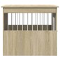 vidaXL Hundekäfig im Möbelstil Sonoma-Eiche 55x75x65 cm Holzwerkstoff vidaXL Hundekäfig im Möbelstil Sonoma-Eiche 55x75x65 cm Holzwerkstoff