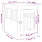 vidaXL Hundekäfig im Möbelstil Sonoma-Eiche 55x75x65 cm Holzwerkstoff vidaXL Hundekäfig im Möbelstil Sonoma-Eiche 55x75x65 cm Holzwerkstoff