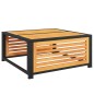 vidaXL Gartentisch 68x68x30 cm Massivholz Akazie vidaXL Gartentisch 68x68x30 cm Massivholz Akazie