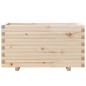 vidaXL Pflanzkübel 90x40x49,5 cm Massivholz Kiefer vidaXL Pflanzkübel 90x40x49,5 cm Massivholz Kiefer