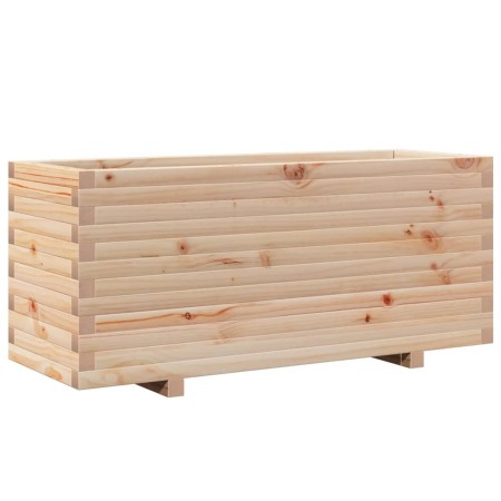 vidaXL Pflanzkübel 110x40x49,5 cm Massivholz Kiefer