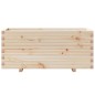 vidaXL Pflanzkübel 110x40x49,5 cm Massivholz Kiefer vidaXL Pflanzkübel 110x40x49,5 cm Massivholz Kiefer