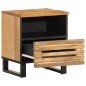 vidaXL Nachttisch 40x33x46 cm Raues Mangoholz vidaXL Nachttisch 40x33x46 cm Raues Mangoholz