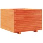vidaXL Pflanzkübel Wachsbraun 70x70x49,5 cm Massivholz Kiefer vidaXL Pflanzkübel Wachsbraun 70x70x49,5 cm Massivholz Kiefer