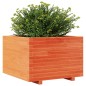 vidaXL Pflanzkübel Wachsbraun 70x70x49,5 cm Massivholz Kiefer vidaXL Pflanzkübel Wachsbraun 70x70x49,5 cm Massivholz Kiefer