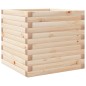 vidaXL Pflanzkübel 50x50x45,5 cm Massivholz Kiefer vidaXL Pflanzkübel 50x50x45,5 cm Massivholz Kiefer