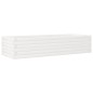 vidaXL Pflanzkübel Weiß 110x40x23 cm Massivholz Kiefer vidaXL Pflanzkübel Weiß 110x40x23 cm Massivholz Kiefer