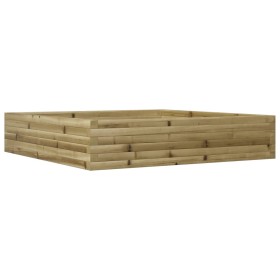 vidaXL Pflanzkübel 110x110x23 cm Kiefernholz Imprägniert