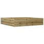 vidaXL Pflanzkübel 110x110x23 cm Kiefernholz Imprägniert vidaXL Pflanzkübel 110x110x23 cm Kiefernholz Imprägniert