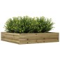 vidaXL Pflanzkübel 110x110x23 cm Kiefernholz Imprägniert vidaXL Pflanzkübel 110x110x23 cm Kiefernholz Imprägniert