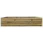 vidaXL Pflanzkübel 110x110x23 cm Kiefernholz Imprägniert vidaXL Pflanzkübel 110x110x23 cm Kiefernholz Imprägniert