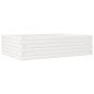 vidaXL Pflanzkübel Weiß 90x60x23 cm Massivholz Kiefer vidaXL Pflanzkübel Weiß 90x60x23 cm Massivholz Kiefer