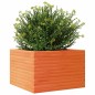vidaXL Pflanzkübel Wachsbraun 70x70x45,5 cm Massivholz Kiefer vidaXL Pflanzkübel Wachsbraun 70x70x45,5 cm Massivholz Kiefer