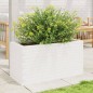 vidaXL Pflanzkübel Weiß 90x40x45,5 cm Massivholz Kiefer vidaXL Pflanzkübel Weiß 90x40x45,5 cm Massivholz Kiefer