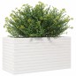 vidaXL Pflanzkübel Weiß 90x40x45,5 cm Massivholz Kiefer vidaXL Pflanzkübel Weiß 90x40x45,5 cm Massivholz Kiefer