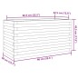 vidaXL Pflanzkübel Weiß 90x40x45,5 cm Massivholz Kiefer vidaXL Pflanzkübel Weiß 90x40x45,5 cm Massivholz Kiefer