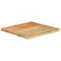 vidaXL Tischplatte mit Baumkante 40x40x3,8 cm Massivholz Mango vidaXL Tischplatte mit Baumkante 40x40x3,8 cm Massivholz Mango