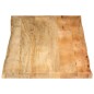 vidaXL Tischplatte mit Baumkante 140x60x3,8 cm Massivholz Mango vidaXL Tischplatte mit Baumkante 140x60x3,8 cm Massivholz Mango