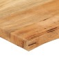 vidaXL Tischplatte mit Baumkante 140x60x3,8 cm Massivholz Mango vidaXL Tischplatte mit Baumkante 140x60x3,8 cm Massivholz Mango