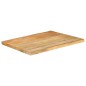 vidaXL Tischplatte mit Baumkante 70x60x3,8 cm Massivholz Mango vidaXL Tischplatte mit Baumkante 70x60x3,8 cm Massivholz Mango