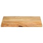 vidaXL Tischplatte mit Baumkante 70x60x3,8 cm Massivholz Mango vidaXL Tischplatte mit Baumkante 70x60x3,8 cm Massivholz Mango
