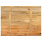 vidaXL Tischplatte mit Baumkante 70x60x3,8 cm Massivholz Mango vidaXL Tischplatte mit Baumkante 70x60x3,8 cm Massivholz Mango