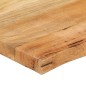 vidaXL Tischplatte mit Baumkante 70x60x3,8 cm Massivholz Mango vidaXL Tischplatte mit Baumkante 70x60x3,8 cm Massivholz Mango