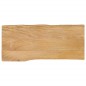 vidaXL Tischplatte mit Baumkante 100x40x3,8 cm Massivholz Mango vidaXL Tischplatte mit Baumkante 100x40x3,8 cm Massivholz Mango