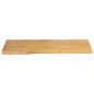 vidaXL Tischplatte mit Baumkante 100x40x3,8 cm Massivholz Mango vidaXL Tischplatte mit Baumkante 100x40x3,8 cm Massivholz Mango