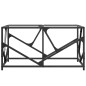 vidaXL Couchtisch mit Glasplatte Transparent 78,5x40x41 cm Stahl vidaXL Couchtisch mit Glasplatte Transparent 78,5x40x41 cm Stahl