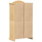 vidaXL Kleiderschrank Corona 102x52x186 cm Massivholz Kiefer vidaXL Kleiderschrank Corona 102x52x186 cm Massivholz Kiefer