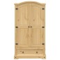 vidaXL Kleiderschrank Corona 102x52x186 cm Massivholz Kiefer vidaXL Kleiderschrank Corona 102x52x186 cm Massivholz Kiefer