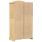 vidaXL Kleiderschrank Corona 102x52x186 cm Massivholz Kiefer vidaXL Kleiderschrank Corona 102x52x186 cm Massivholz Kiefer