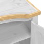 vidaXL Kleiderschrank Corona Weiß 151,5x52x186 cm Massivholz Kiefer vidaXL Kleiderschrank Corona Weiß 151,5x52x186 cm Massivholz Kiefer
