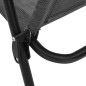 vidaXL Klappbare Gartenstühle 2 Stk. Graumeliert Stahl und Textilene vidaXL Klappbare Gartenstühle 2 Stk. Graumeliert Stahl und Textilene