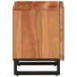 vidaXL Nachttisch 40x34x46 cm Massivholz Akazie vidaXL Nachttisch 40x34x46 cm Massivholz Akazie