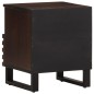 vidaXL Nachttisch 40x34x46 cm Massivholz Mango vidaXL Nachttisch 40x34x46 cm Massivholz Mango