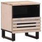vidaXL Nachttisch 40x34x46 cm Gebleichtes Massivholz Mango vidaXL Nachttisch 40x34x46 cm Gebleichtes Massivholz Mango
