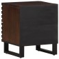 vidaXL Nachttisch 40x34x46 cm Massivholz Mango