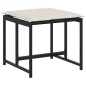 vidaXL 11-tlg. Garten-Essgruppe mit Kissen Schwarz Poly Rattan vidaXL 11-tlg. Garten-Essgruppe mit Kissen Schwarz Poly Rattan