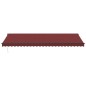 vidaXL Markise Manuell mit LED Weinrot 600x350 cm vidaXL Markise Manuell mit LED Weinrot 600x350 cm