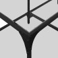 vidaXL Couchtisch mit Glasplatte Transparent 98,5x50x40 cm Stahl vidaXL Couchtisch mit Glasplatte Transparent 98,5x50x40 cm Stahl