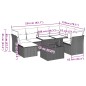 vidaXL 8-tlg. Garten-Sofagarnitur mit Kissen Braun Poly Rattan vidaXL 8-tlg. Garten-Sofagarnitur mit Kissen Braun Poly Rattan