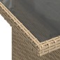 vidaXL 10-tlg. Garten-Sofagarnitur mit Kissen Beige Poly Rattan vidaXL 10-tlg. Garten-Sofagarnitur mit Kissen Beige Poly Rattan