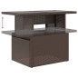 vidaXL 8-tlg. Garten-Sofagarnitur mit Kissen Braun Poly Rattan vidaXL 8-tlg. Garten-Sofagarnitur mit Kissen Braun Poly Rattan